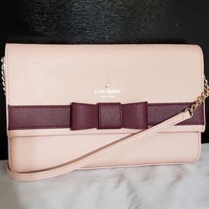 Kate Spade Rose/Burgundy Crossbody
